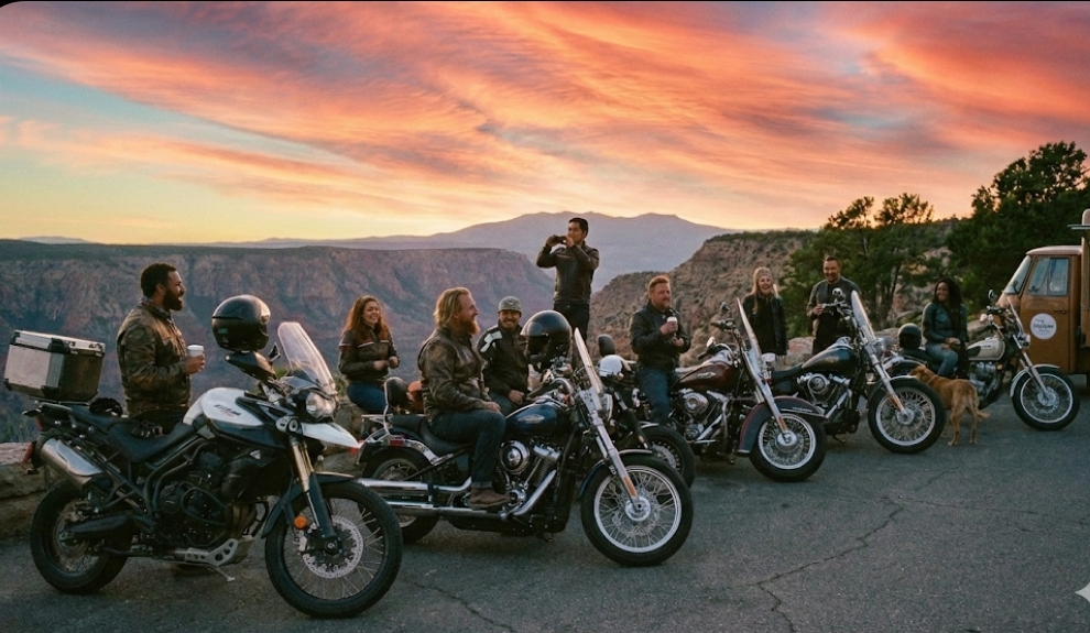 Customer review screenshot highlighting high-quality motorcycle gear and accessories from Throttle Hub